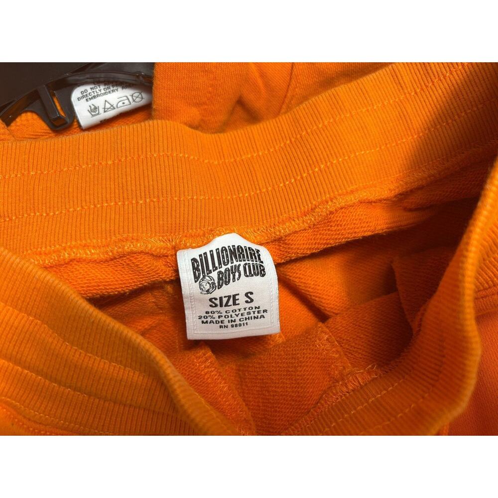 Billionaire Boys Club Hoodie Sweatpants Set Mens Small Orange Astronaut Logo - Picture 11 of 15
